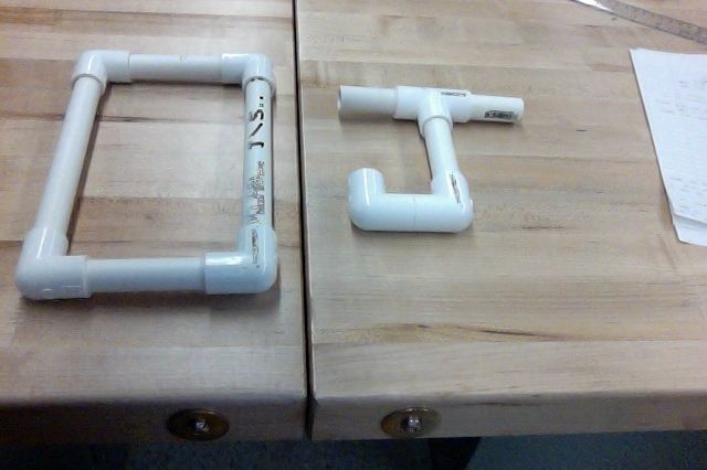 How to make the letters J and O with 1/2in PVC