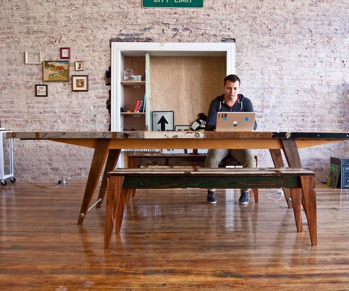 Mesa De Madera Sobrante