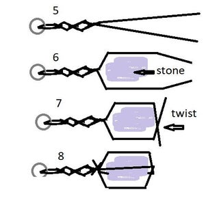 Attach the Earring Hook and Loop to Wire Cage