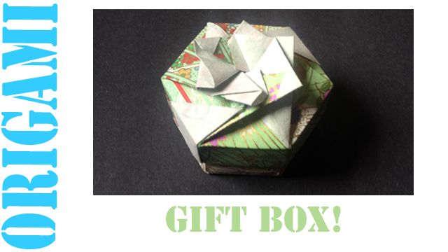 How to Make an Origami Hexagon Box Lid (Modular 2 Unit)!
