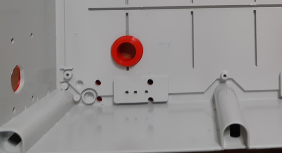 Drill 4mm Holes for the LED