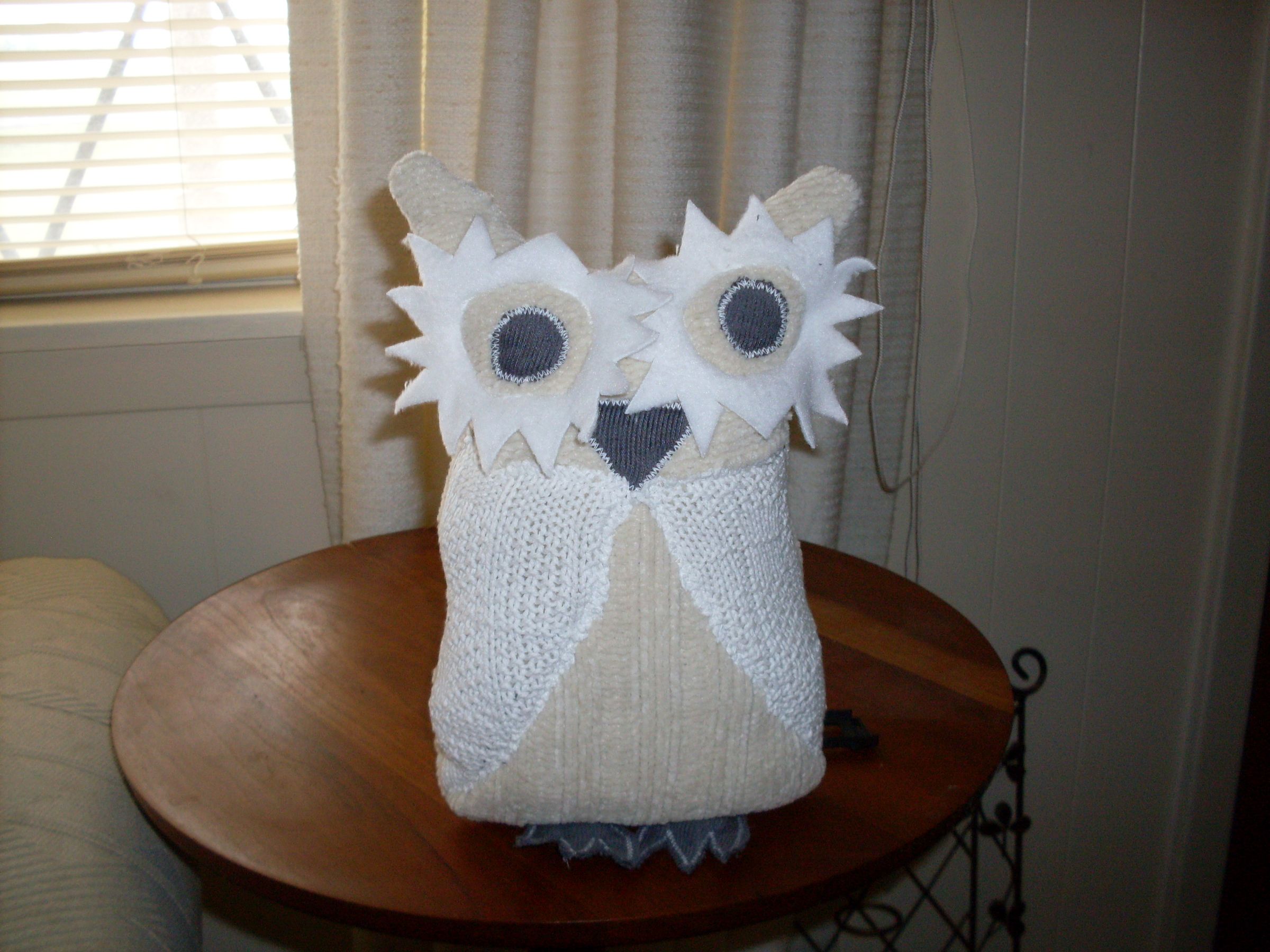 Easy Owl (From Recycled Sweaters)