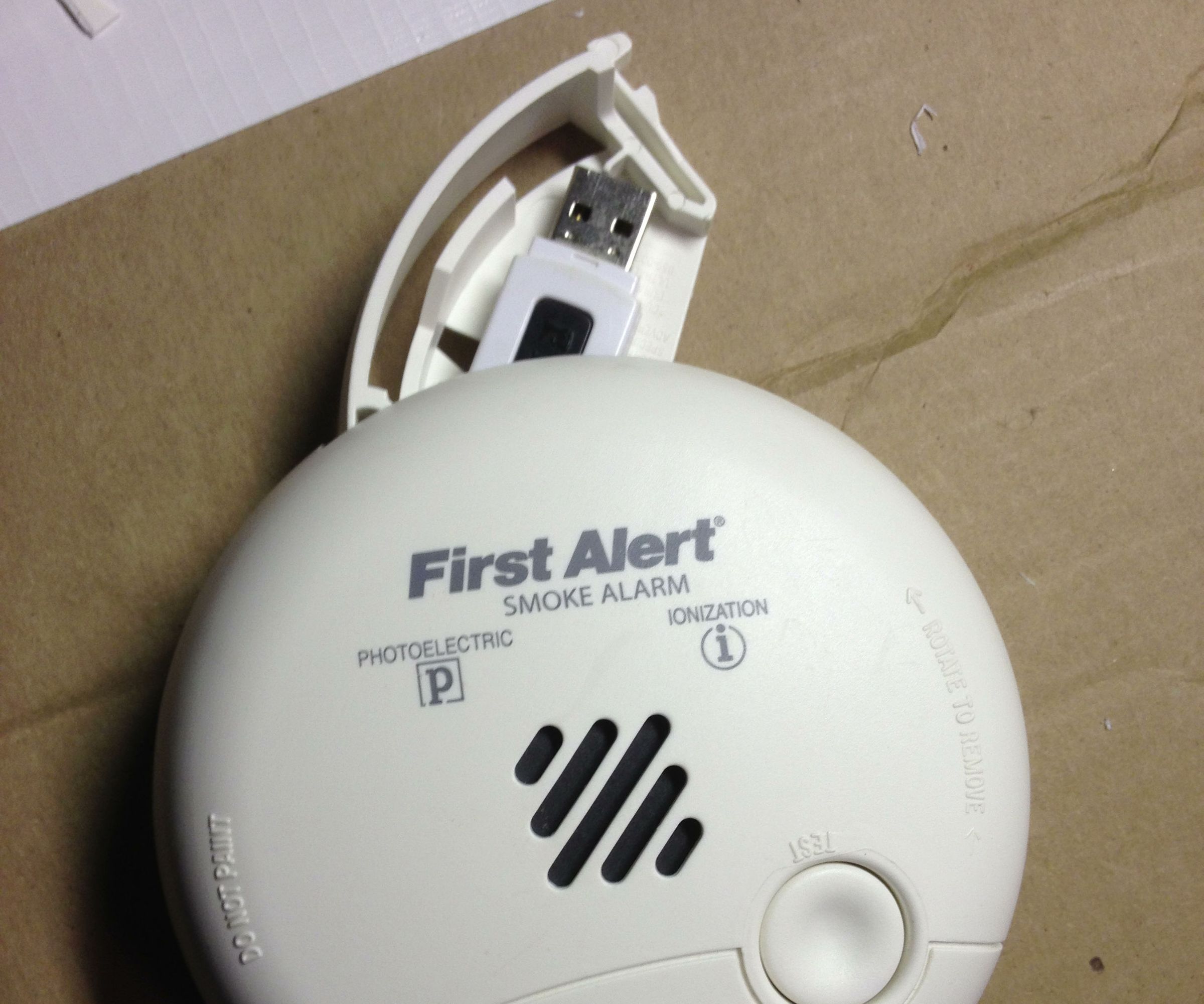 Sneaky Smoke Detector Stash