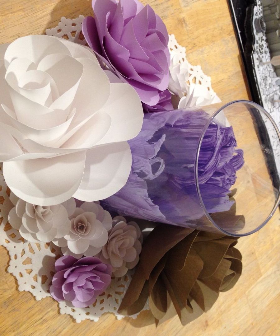 Cardstock Paper Flowers