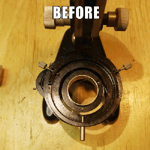 Revive an Old Microscope: Proper Cleaning, New Light Source (with