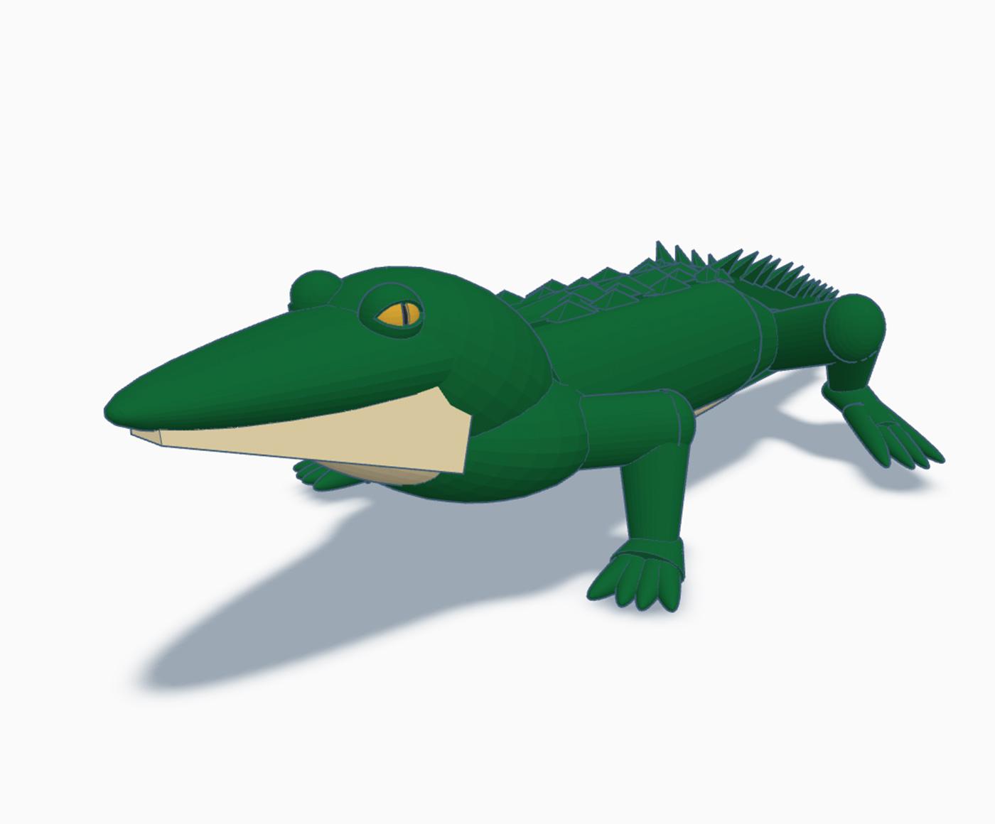 Collection Cover Image: How to Create an Alligator