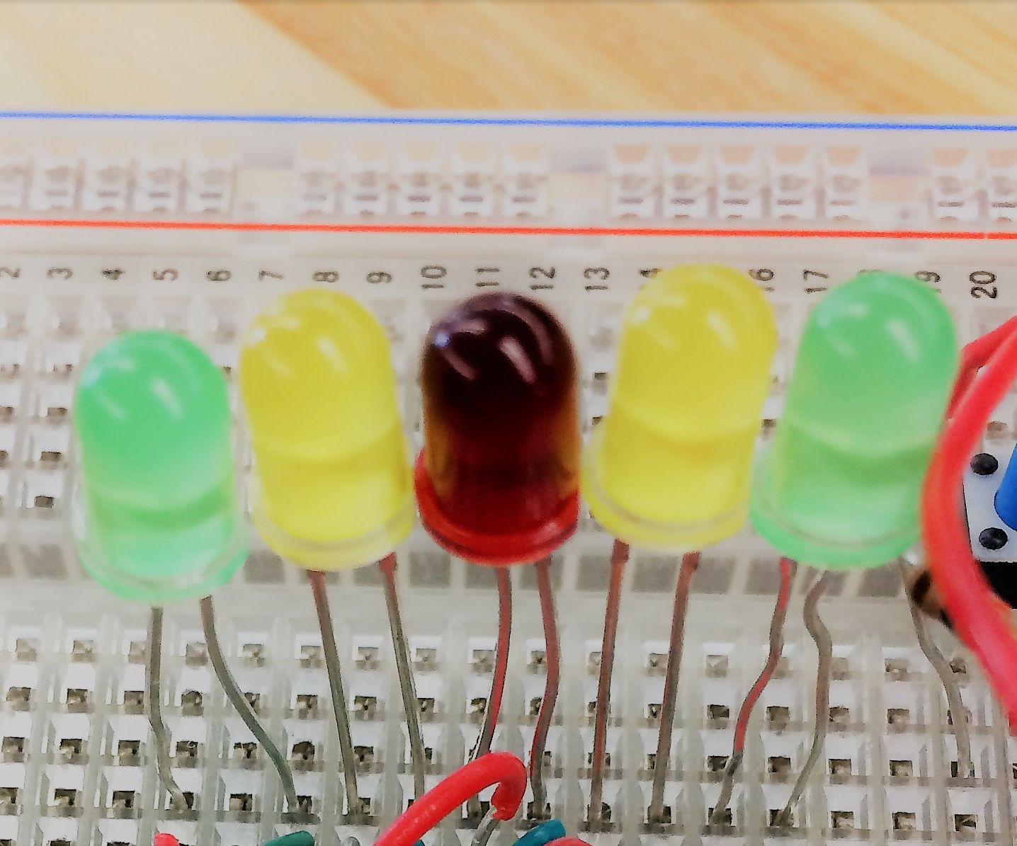 Catch the Red LED!