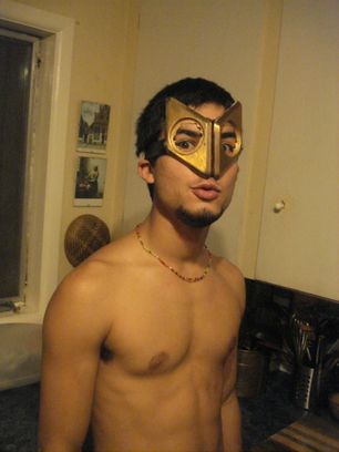 A Door-Handle Mask for My Brother