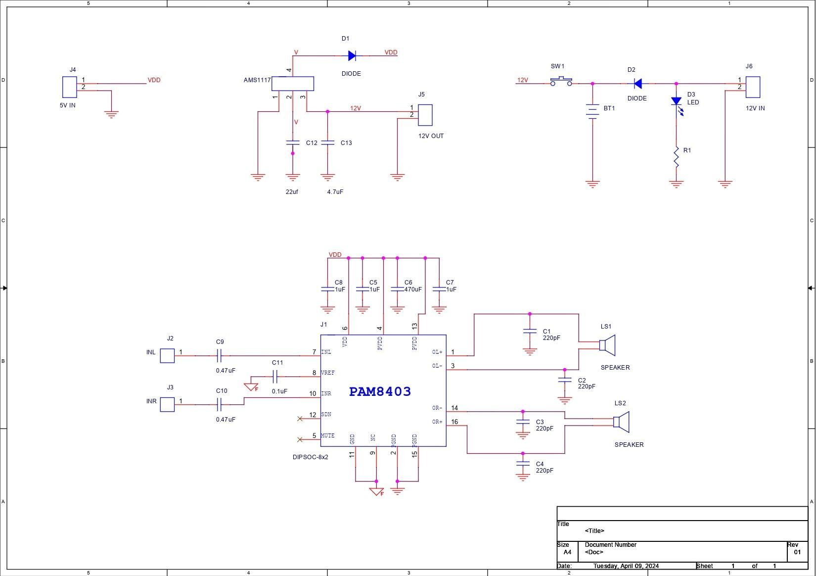 DIY Audio Amplifier Board : 7 Steps - Instructables
