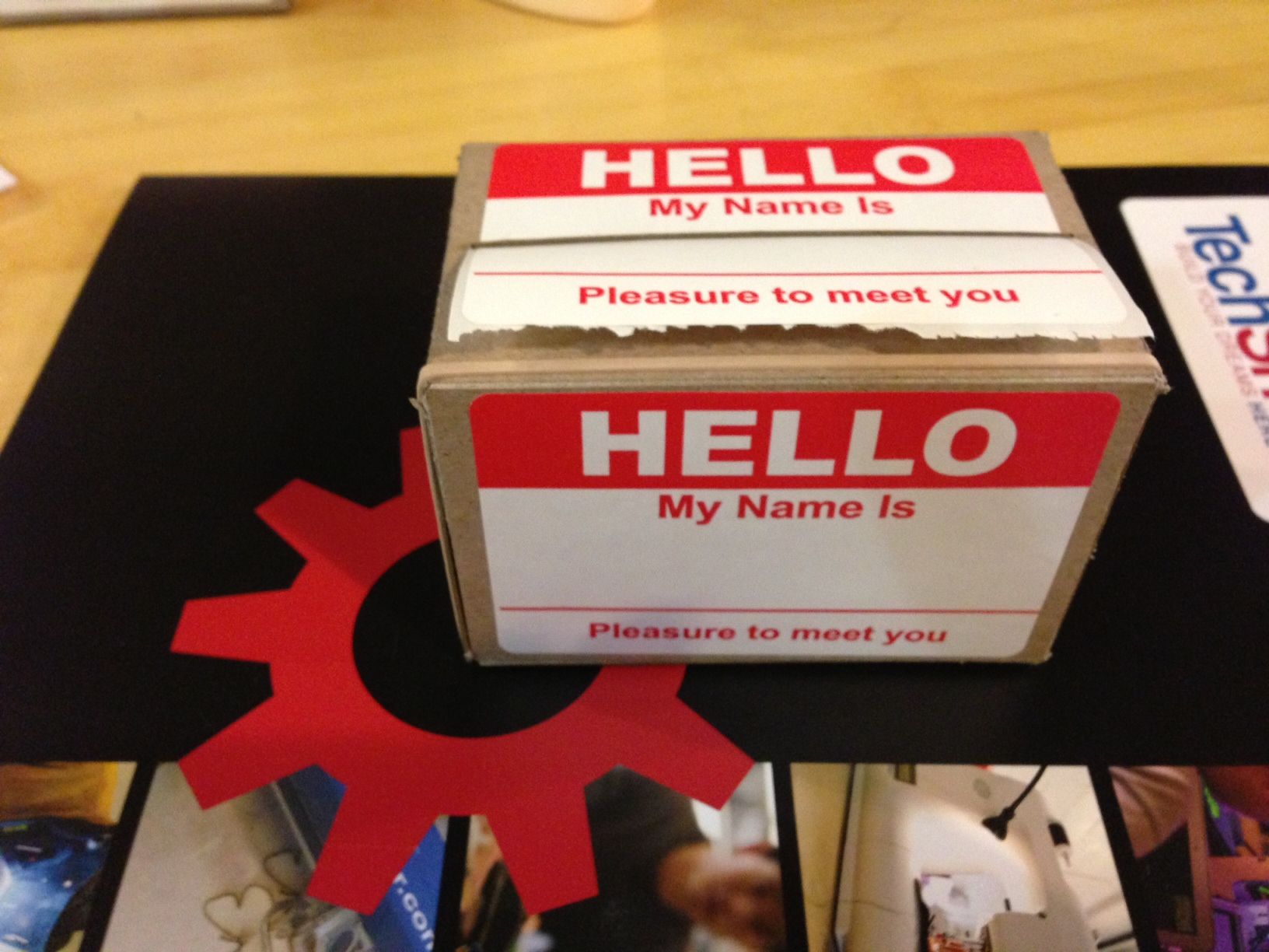 How to Make a Laser Cut "Hello My Name Is" Badge Holder
