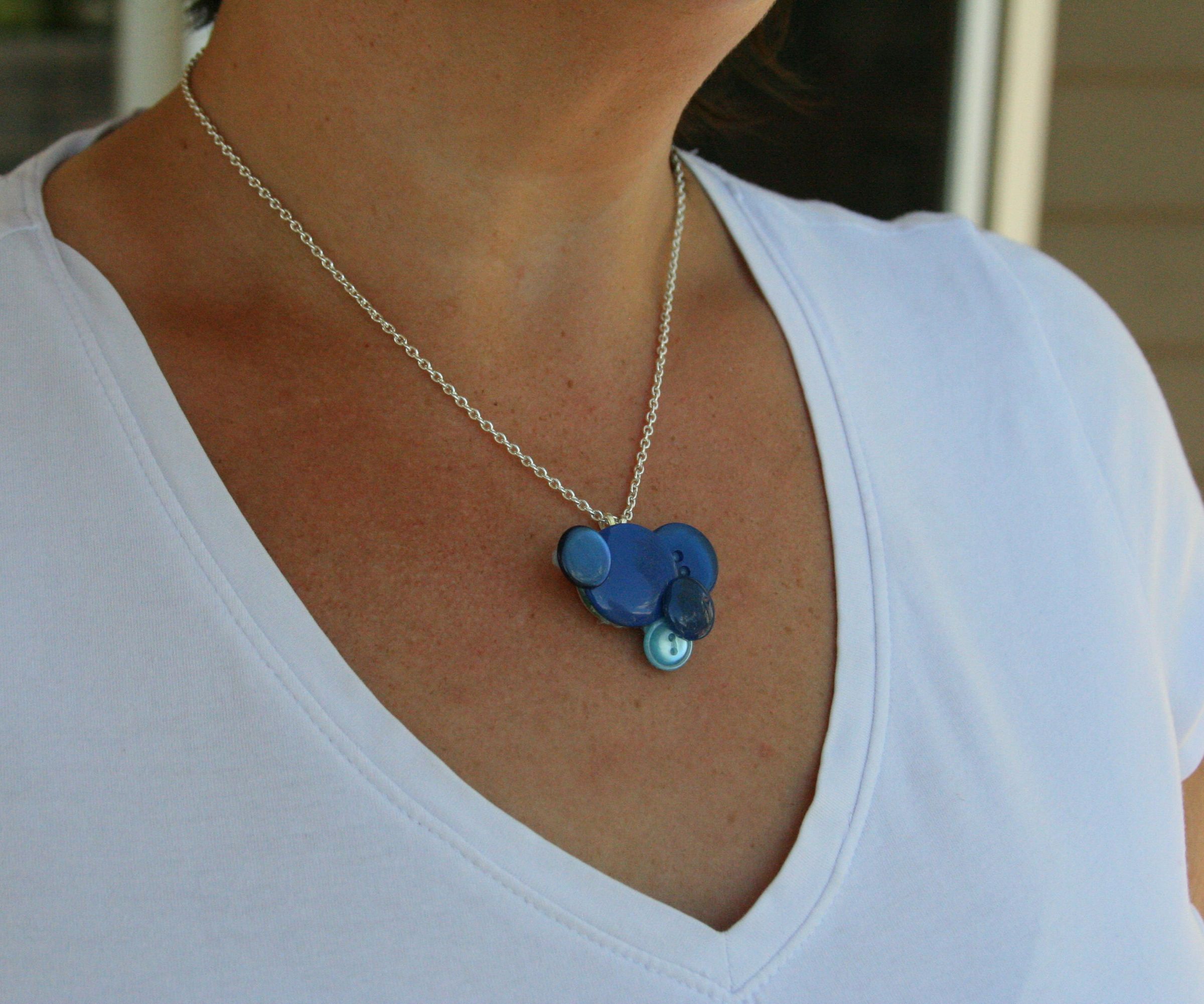 DIY Button Necklace