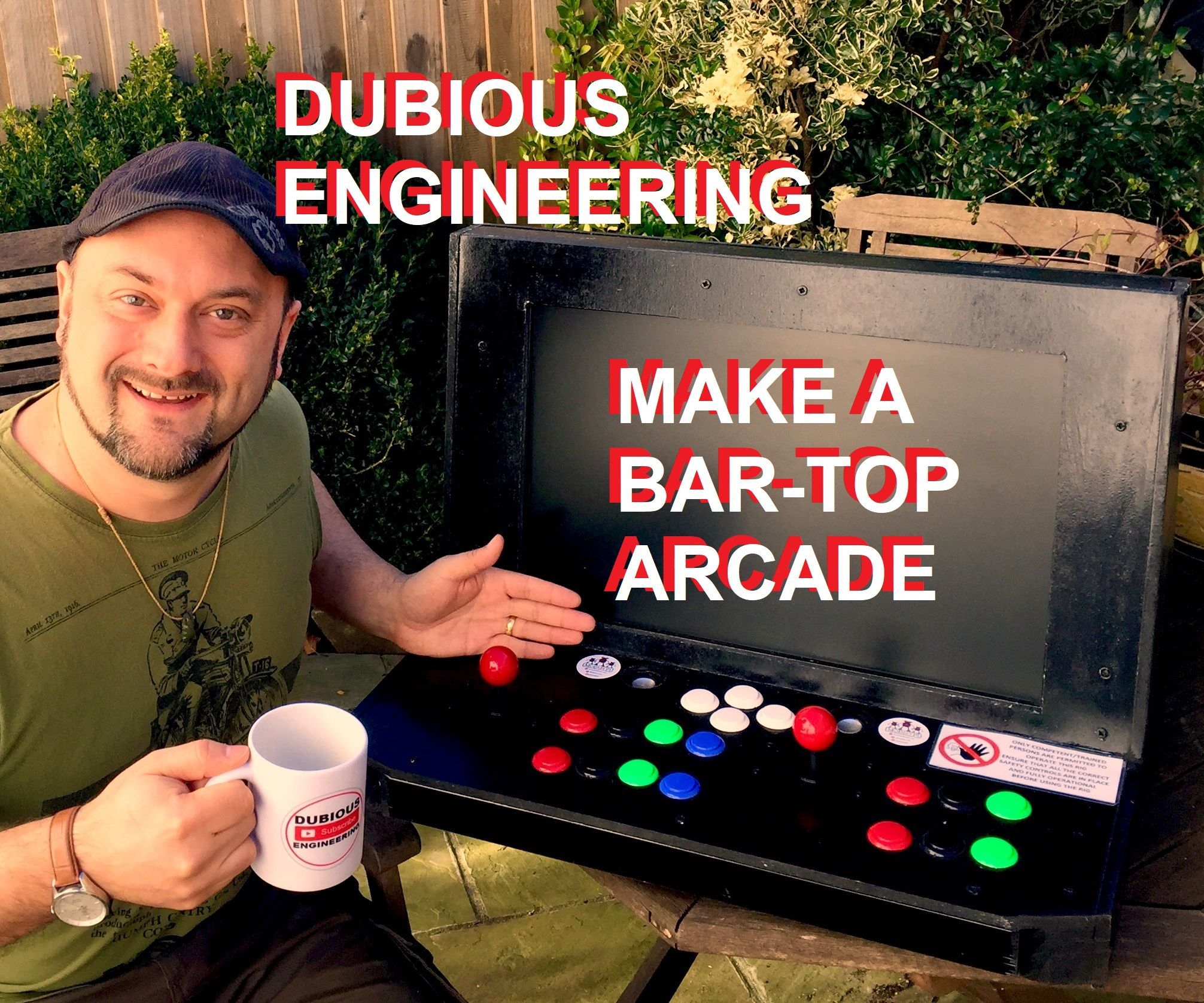 BarTop RetroPie Arcade Machine From mostly Junk