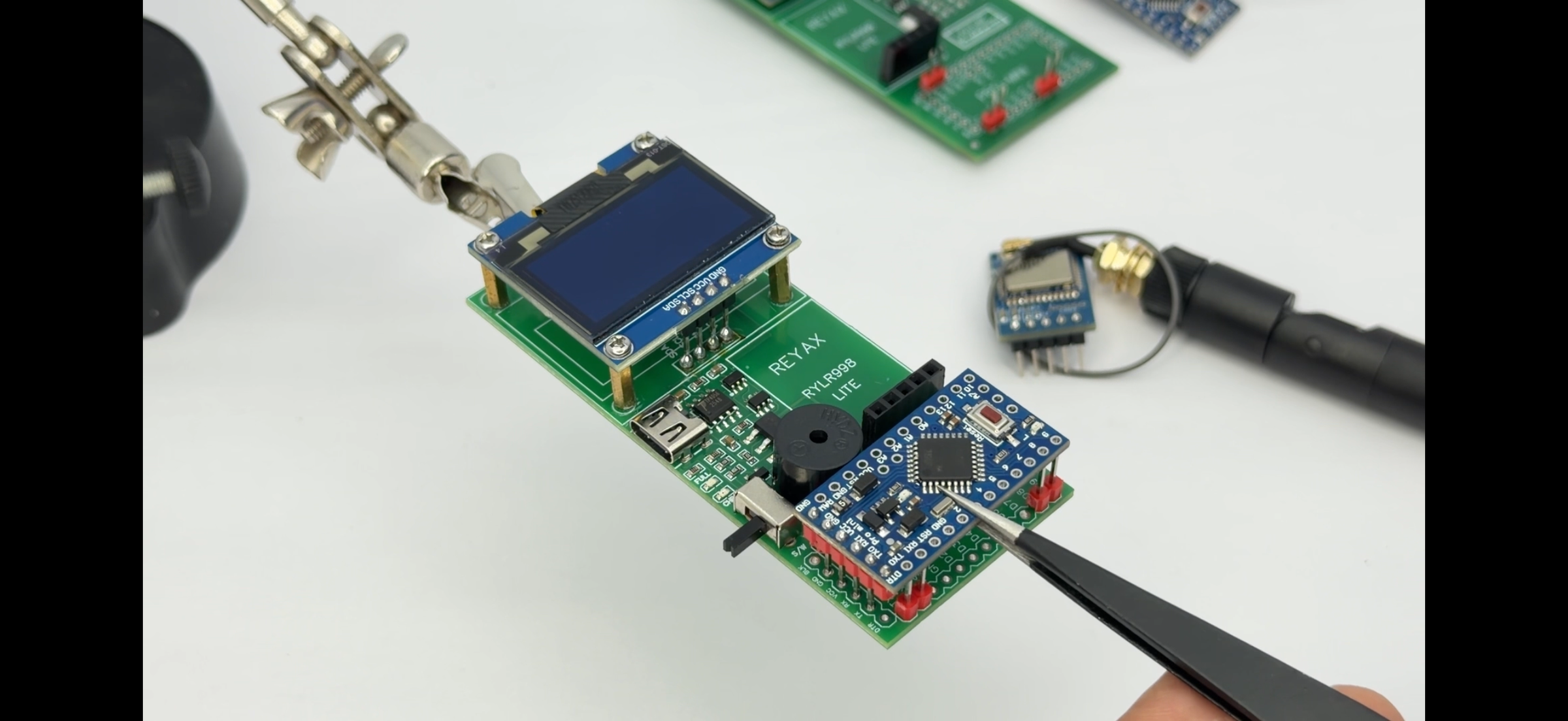 Final hardware assembly