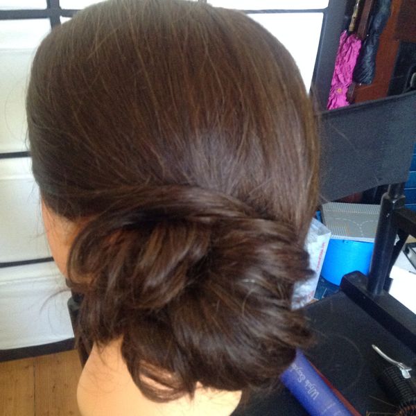 Hair- Loose Side Bun