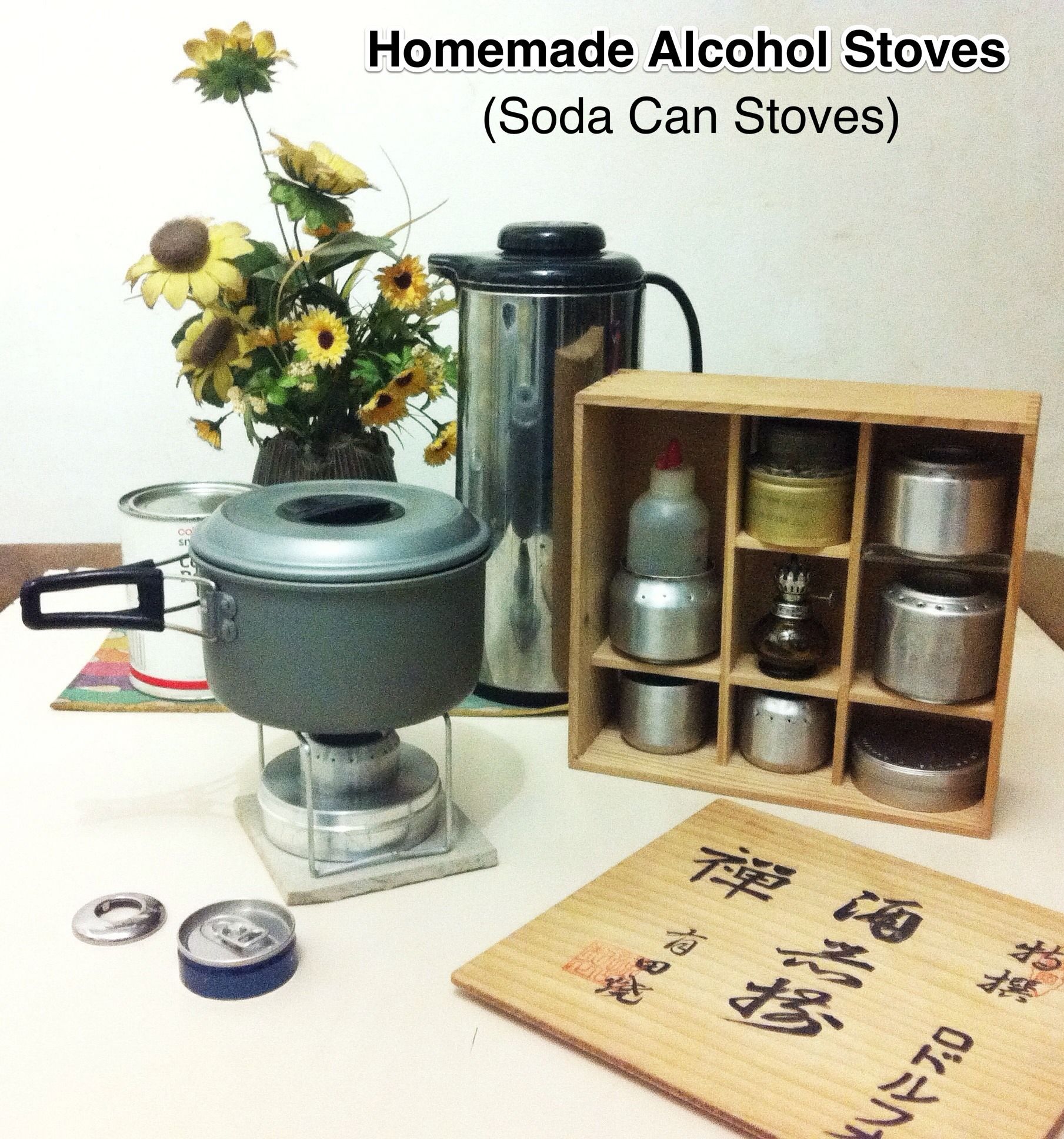 Homemade Alcohol Stoves
