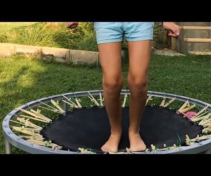 Rubber Trampoline DIY 