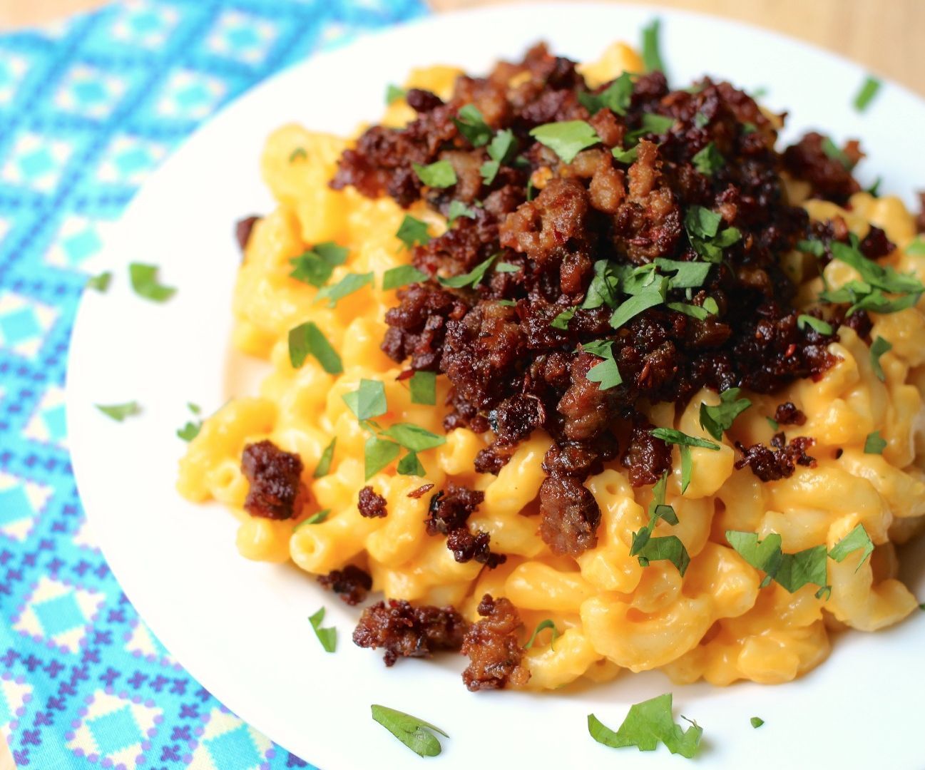 Chorizo Mac and Cheese