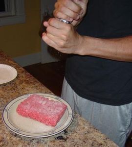 Season the Meat