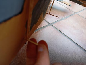 Securing Wings With Skewers and Rubber Bands