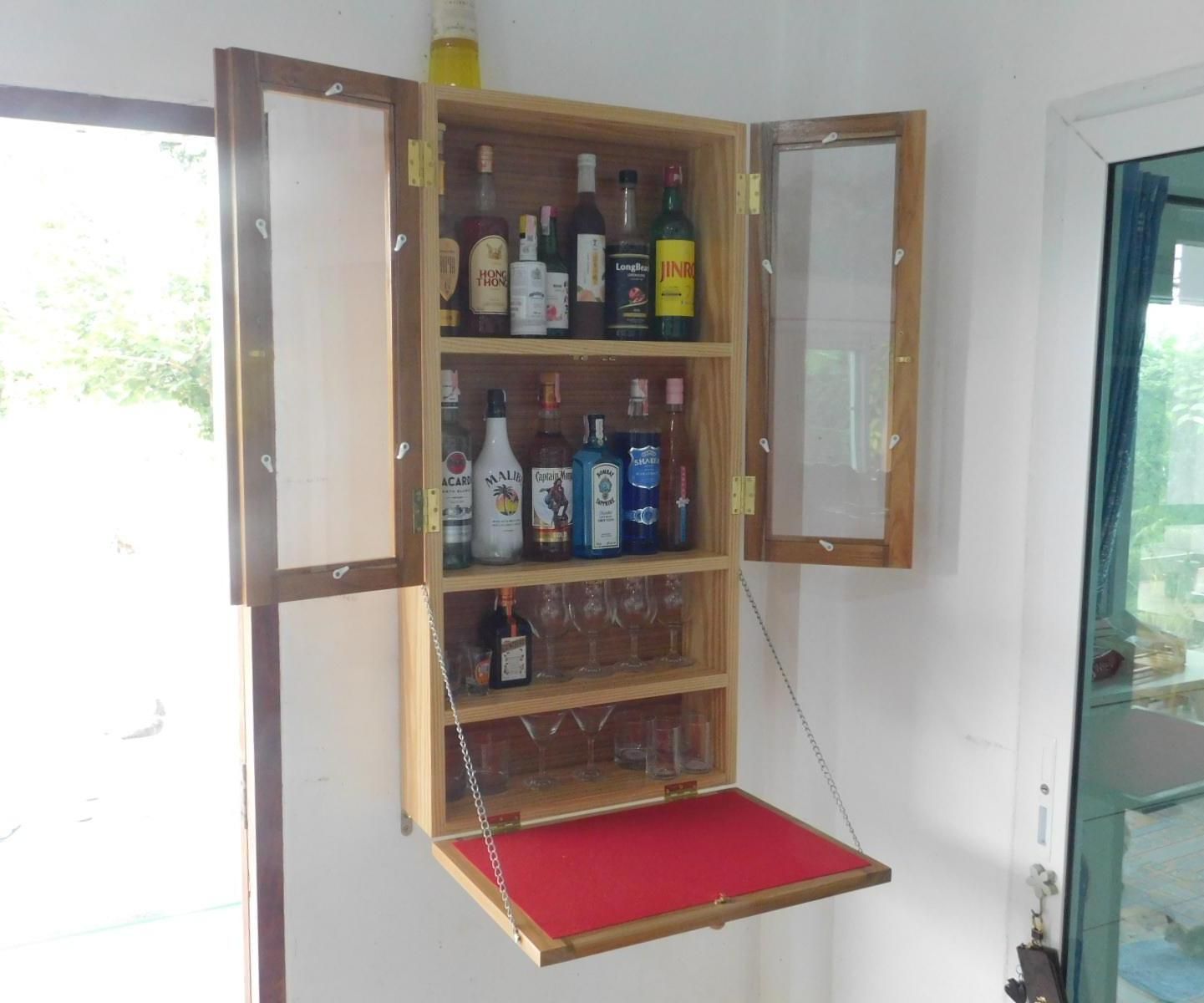 Simple Liquor Cabinet