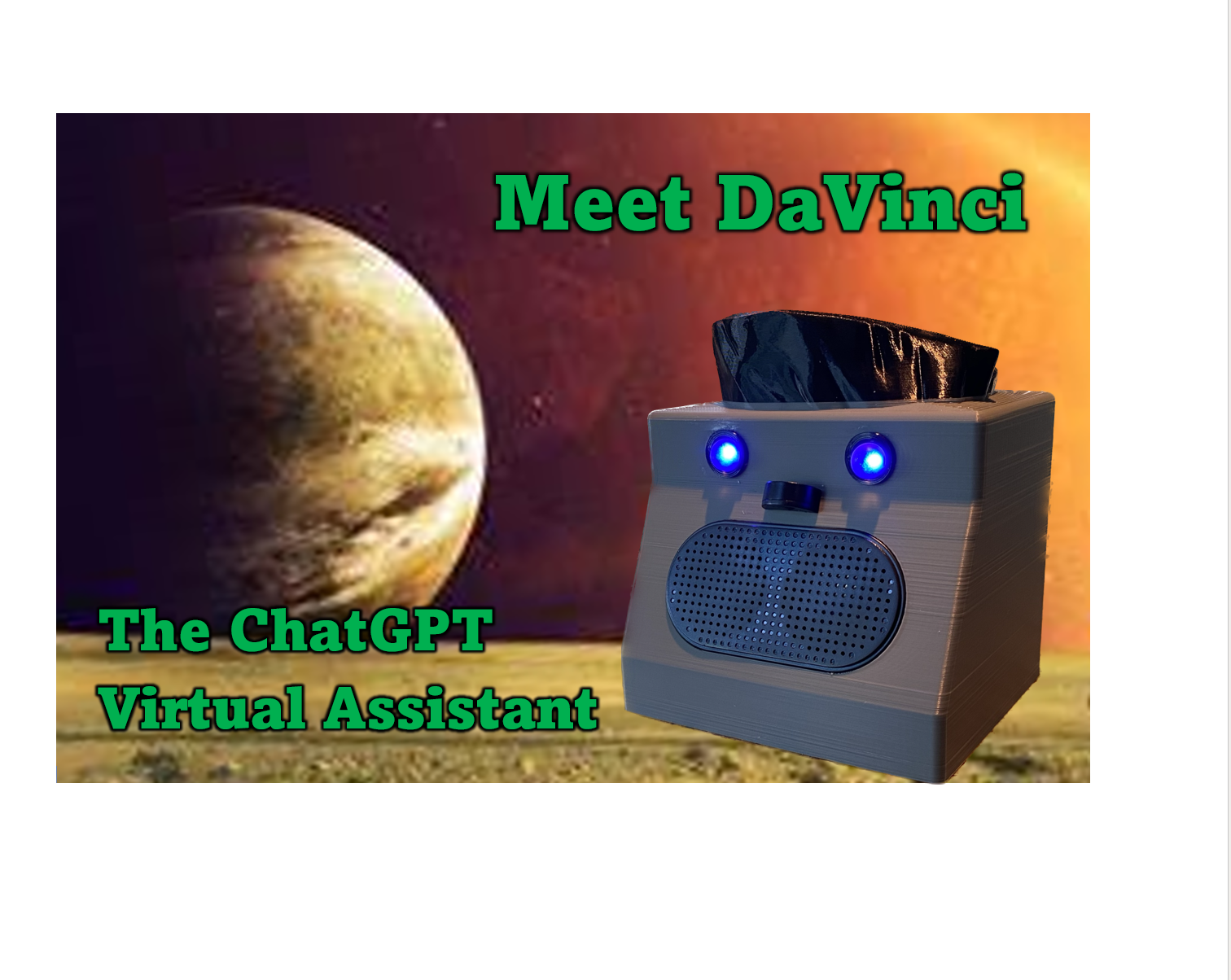 DaVinci - the ChatGPT AI Virtual Assistant You Can Talk To