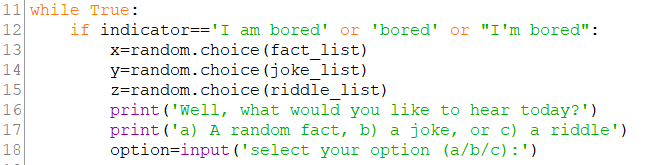 Choosing Your Boredom Buster