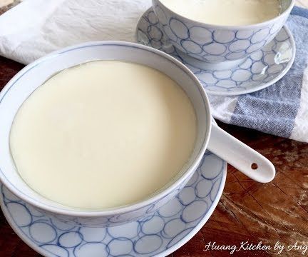 Steamed Ginger Milk Pudding