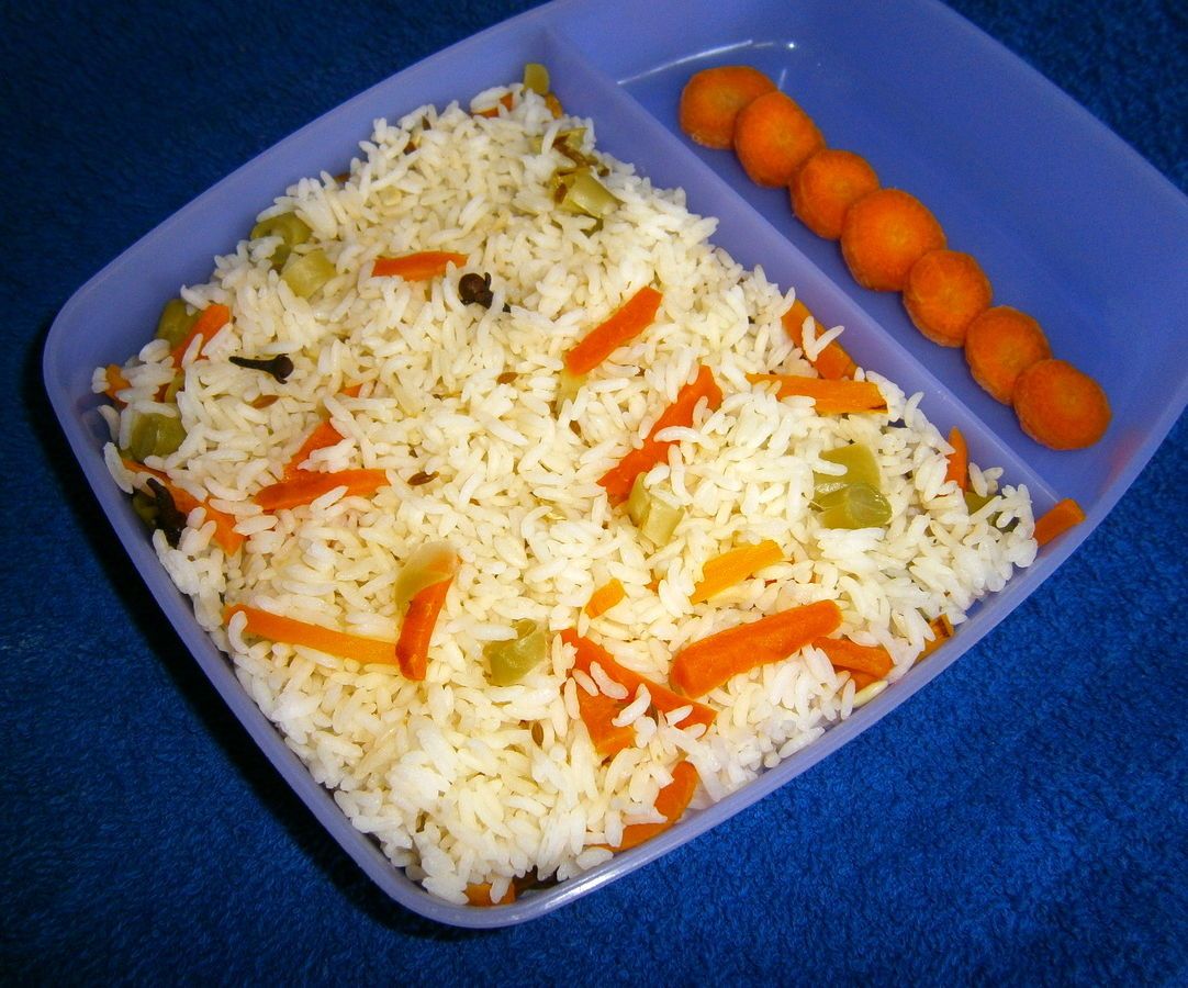 Crock Pot Coconut Cumin Veg Pulao
