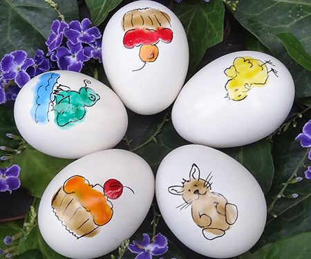 Fingerprint Easter Eggs