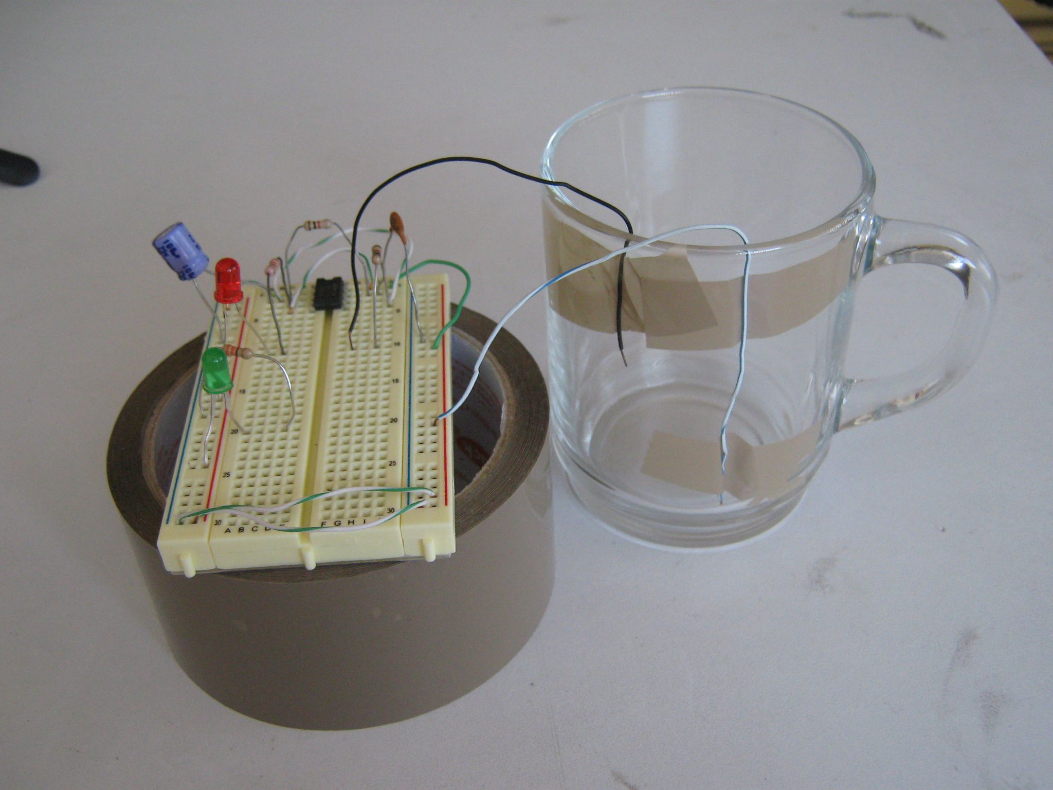 Simple Water Level Detector Using a LM555 in Astable Mode: : 23 Steps ...