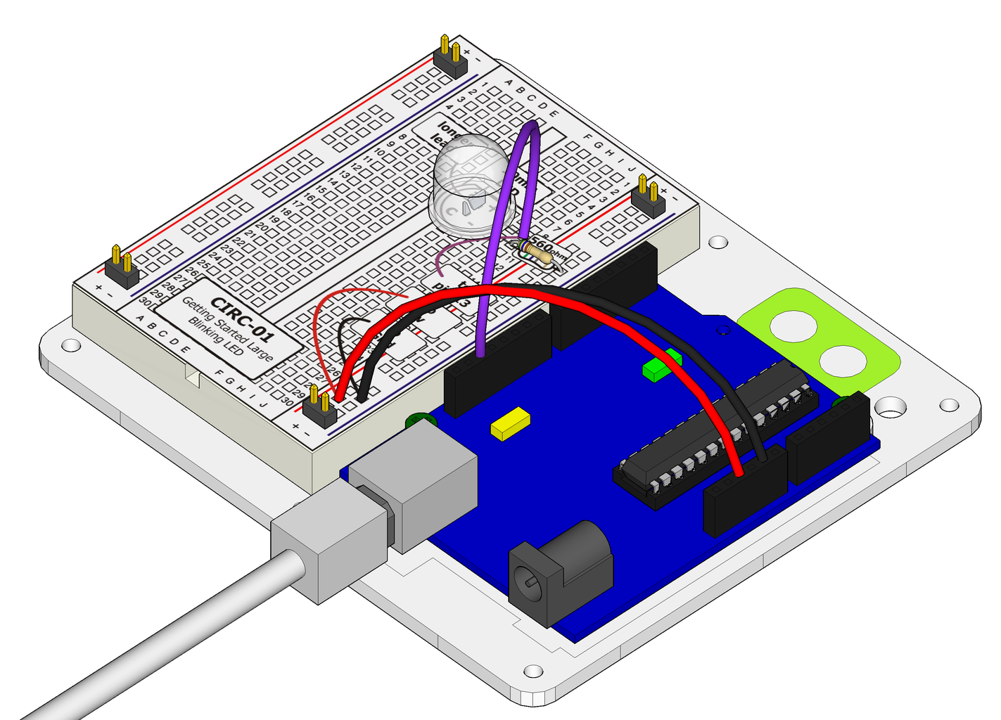 .:Getting Started:. (Blinking LED) - CIRC01