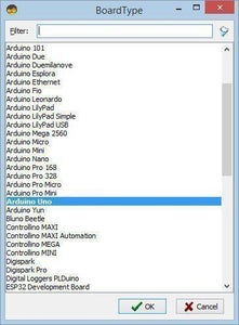 Start Visuino, and Select the Arduino UNO Board Type