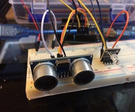 Extinguish the LED - Simple Arduino Ultrasonic Game