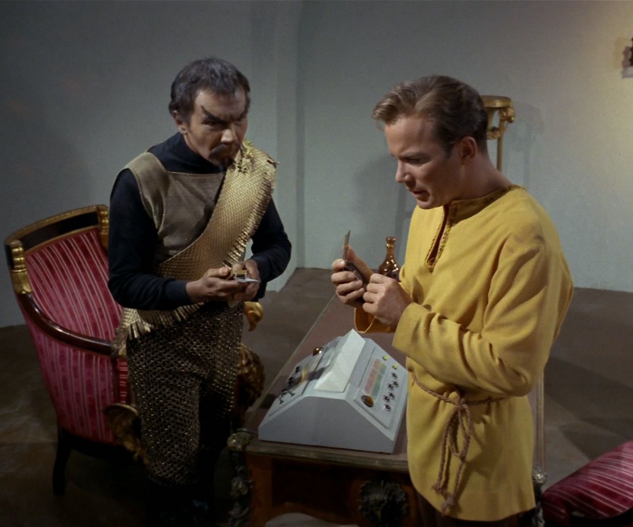 TOS Klingon Communicator (Props Made From Cardboard and Paper)