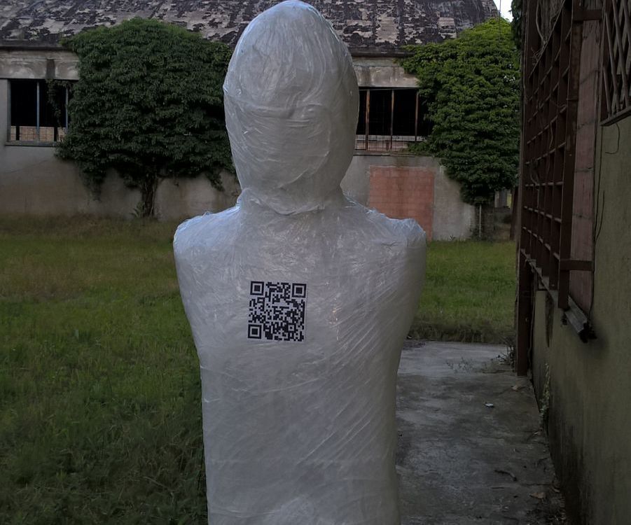 Stretch Wrap Sculptures