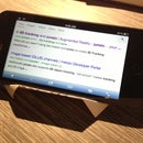 Airplane Ticket Smart Phone Holder