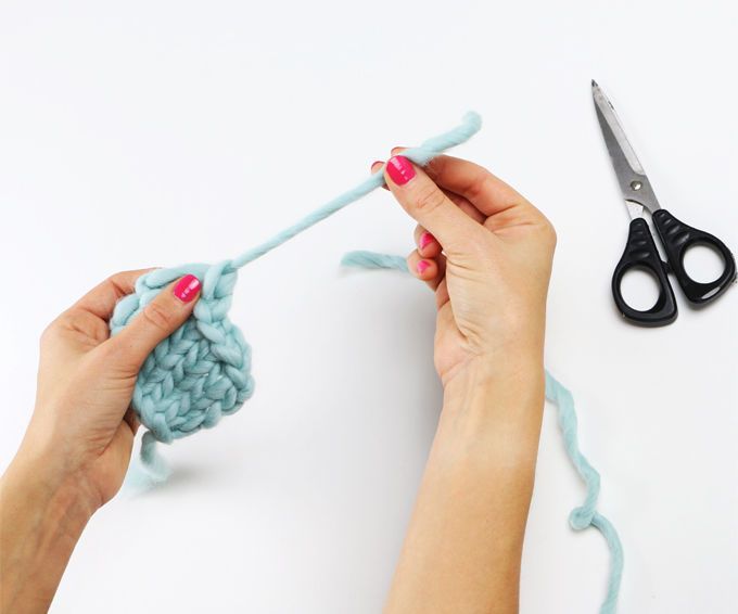 How to bind off stitches