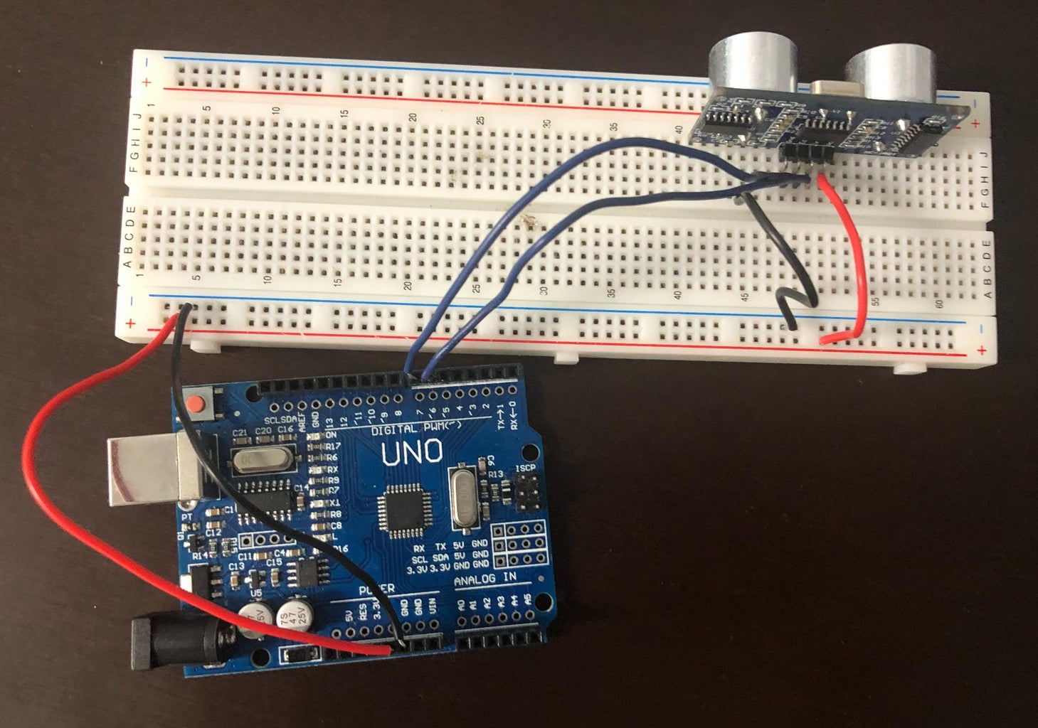 Ultrasonic Security System : 7 Steps Circuit Diagram