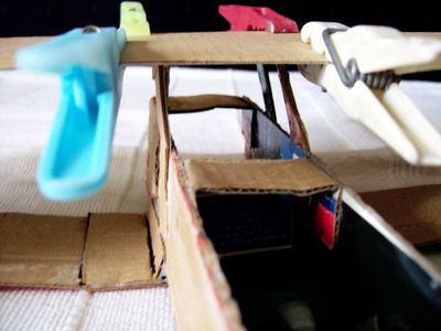 My Cardboard Biplane "KD-1"