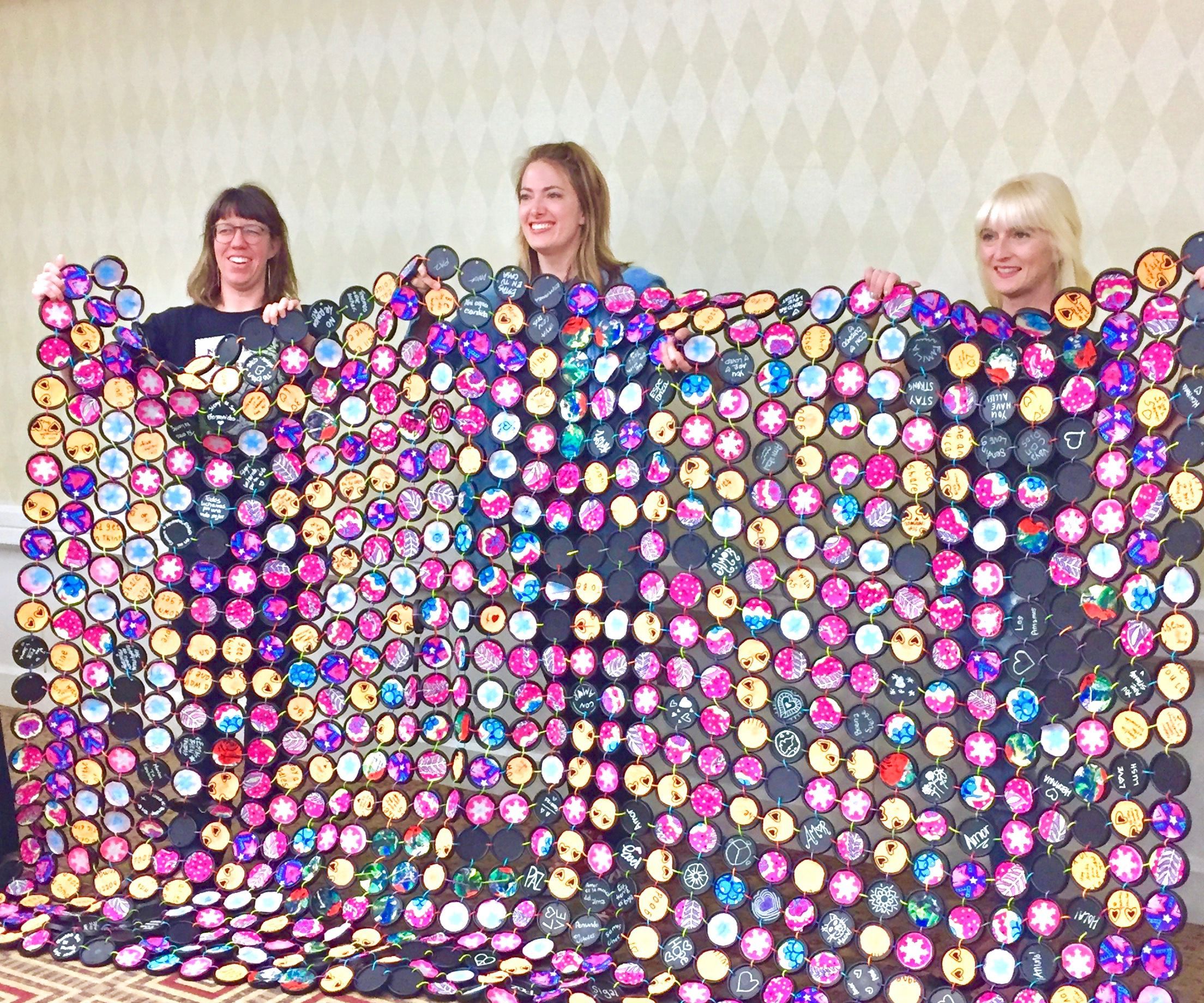 Quilted Shade Canopy From Recycled Plastic 