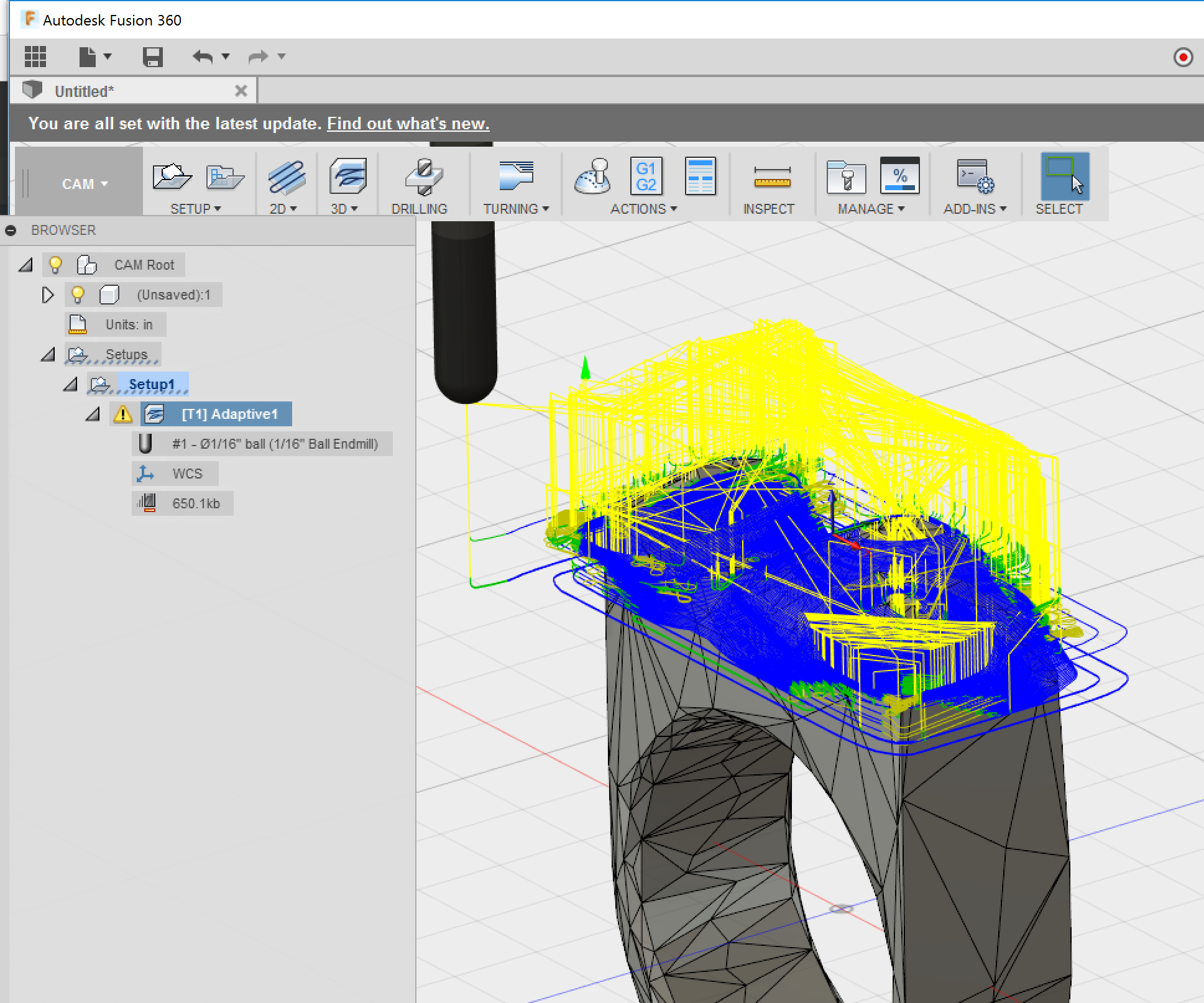 Machining an STL or OBJ File (Fusion360 Machining)