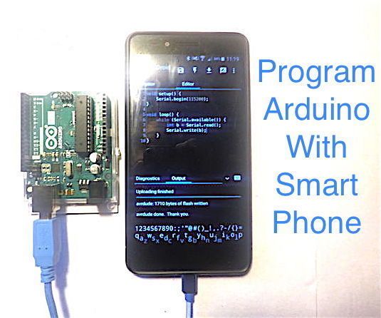 Program Arduino With Phone