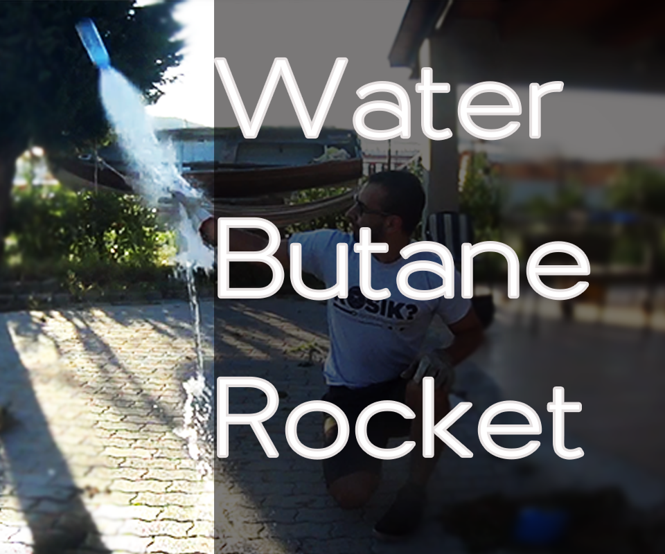 Butane Water Rocket! 4 Steps Instructables