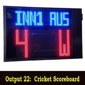 DIY Digital Scoreboards: Build Your Own Android App Bluetooth Controlled Digital Cricket, Tennis, and Soccer Scoreboards Using Scoreduino DMD Module