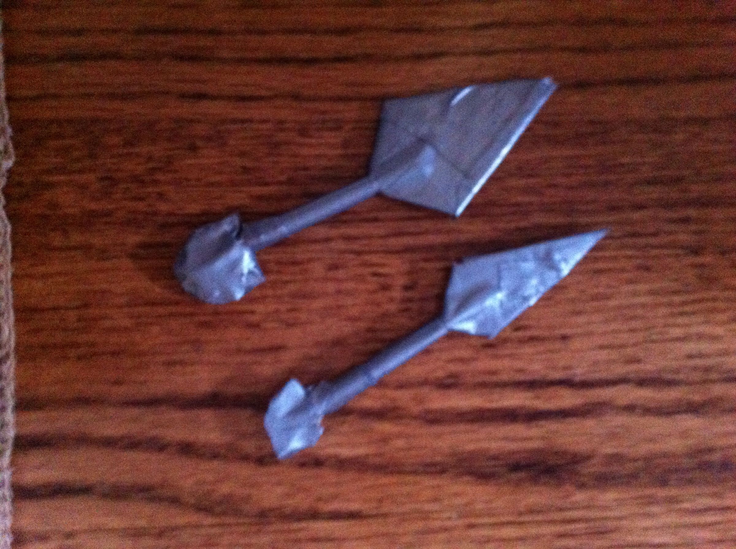 Paper Throwing Knifes