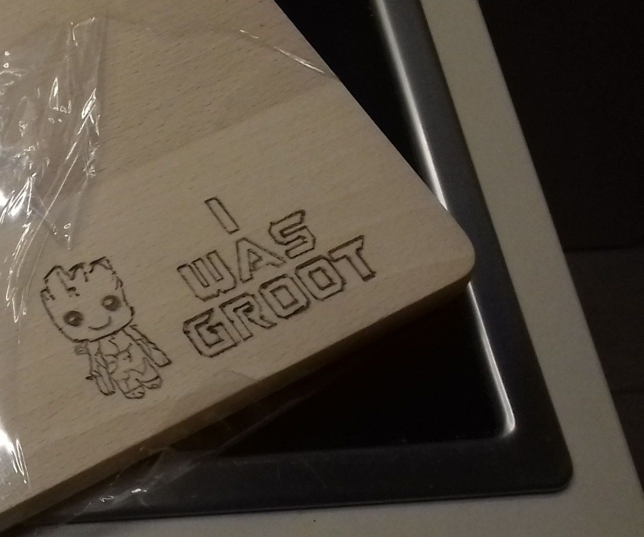 Groot Cutting Board