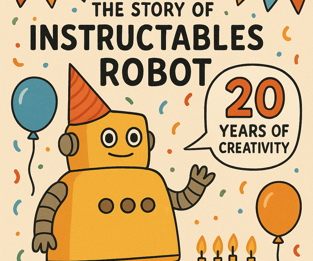 The Story of the Instructables Robot: 20 Years of Creativity