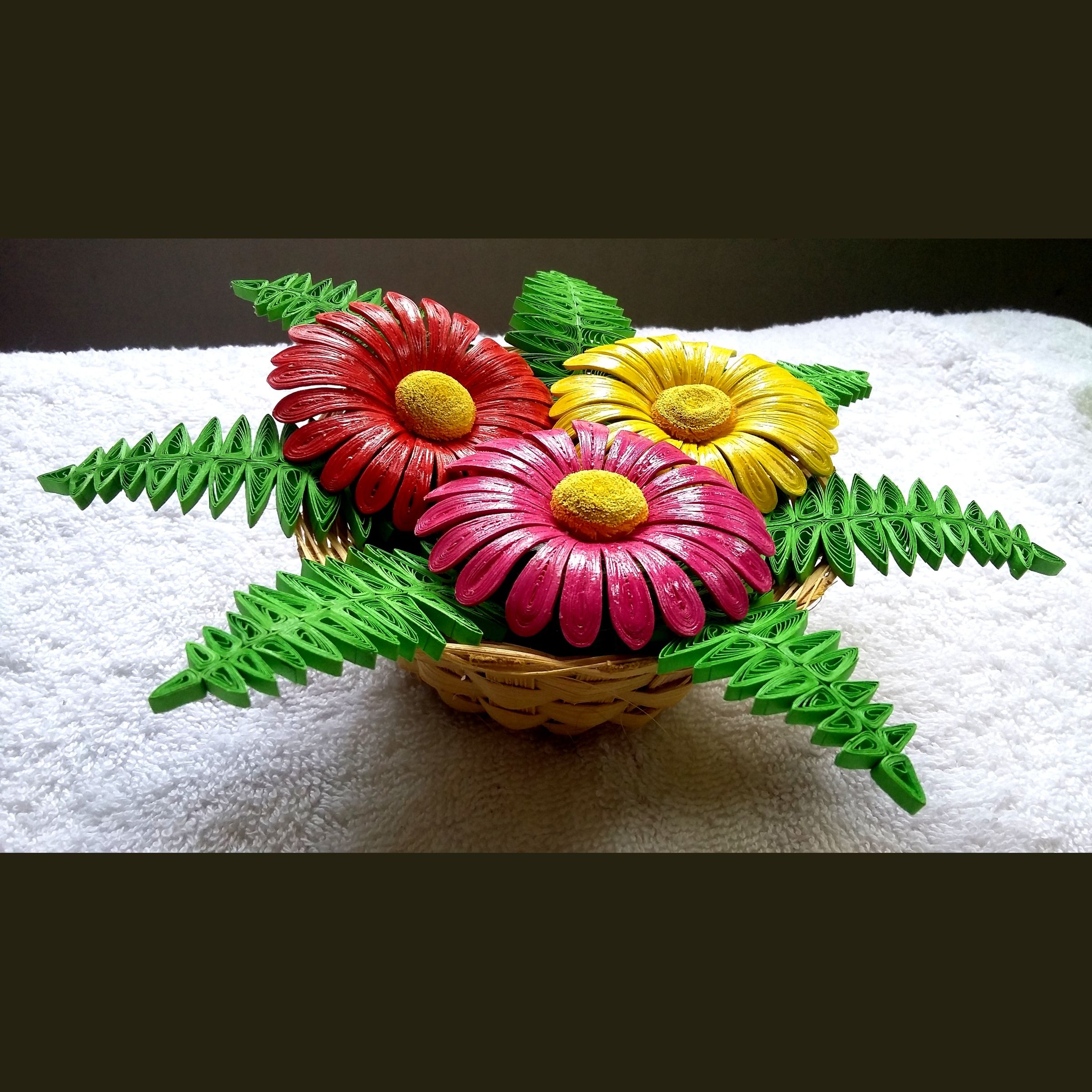 QUILLED FLOWER BASKET 10 Steps (with Pictures) Instructables