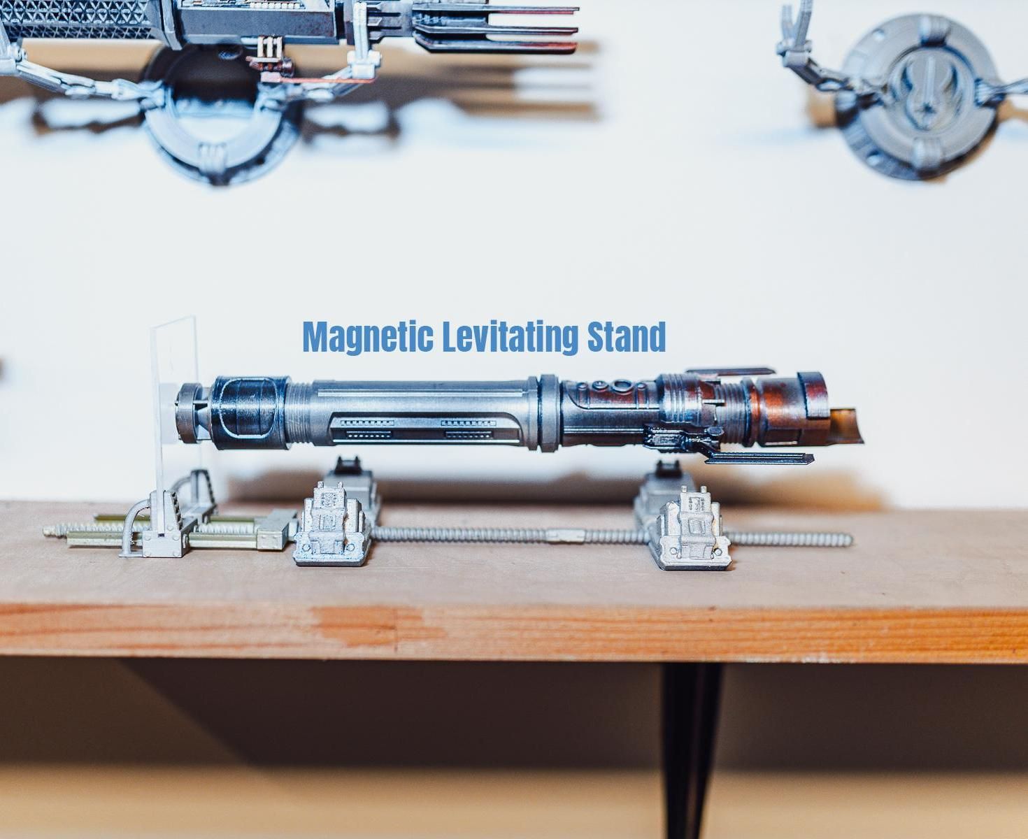 Gravity Stand - Creating Your Own Magnetic 3D Printed Lightsaber Holder