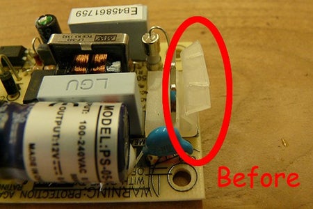 Preparing to Soldering the Inverter's Power Input